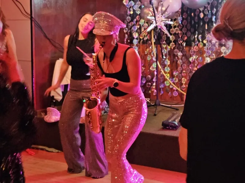 Hen Do Party Saxophone Player