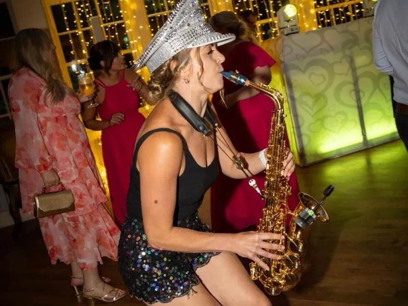 Mitton Hall Wedding Saxophone Player
