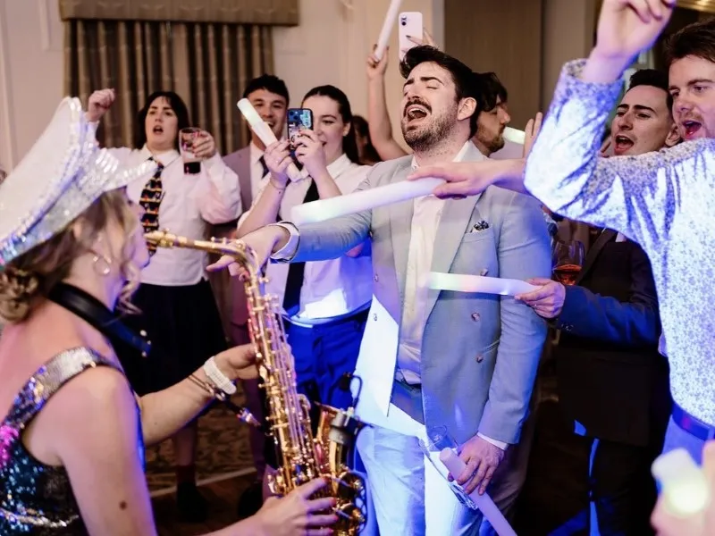 Skipton Sax Player at a Stunning Summer Wedding